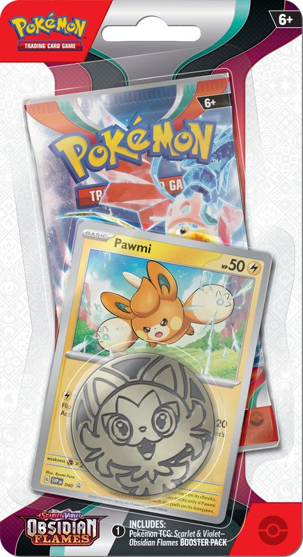 Scarlet and Violet 3: Obsidian Flames - 1 Pack Blister Scarlet and Violet 3: Obsidian Flames - 1 Pack Blister