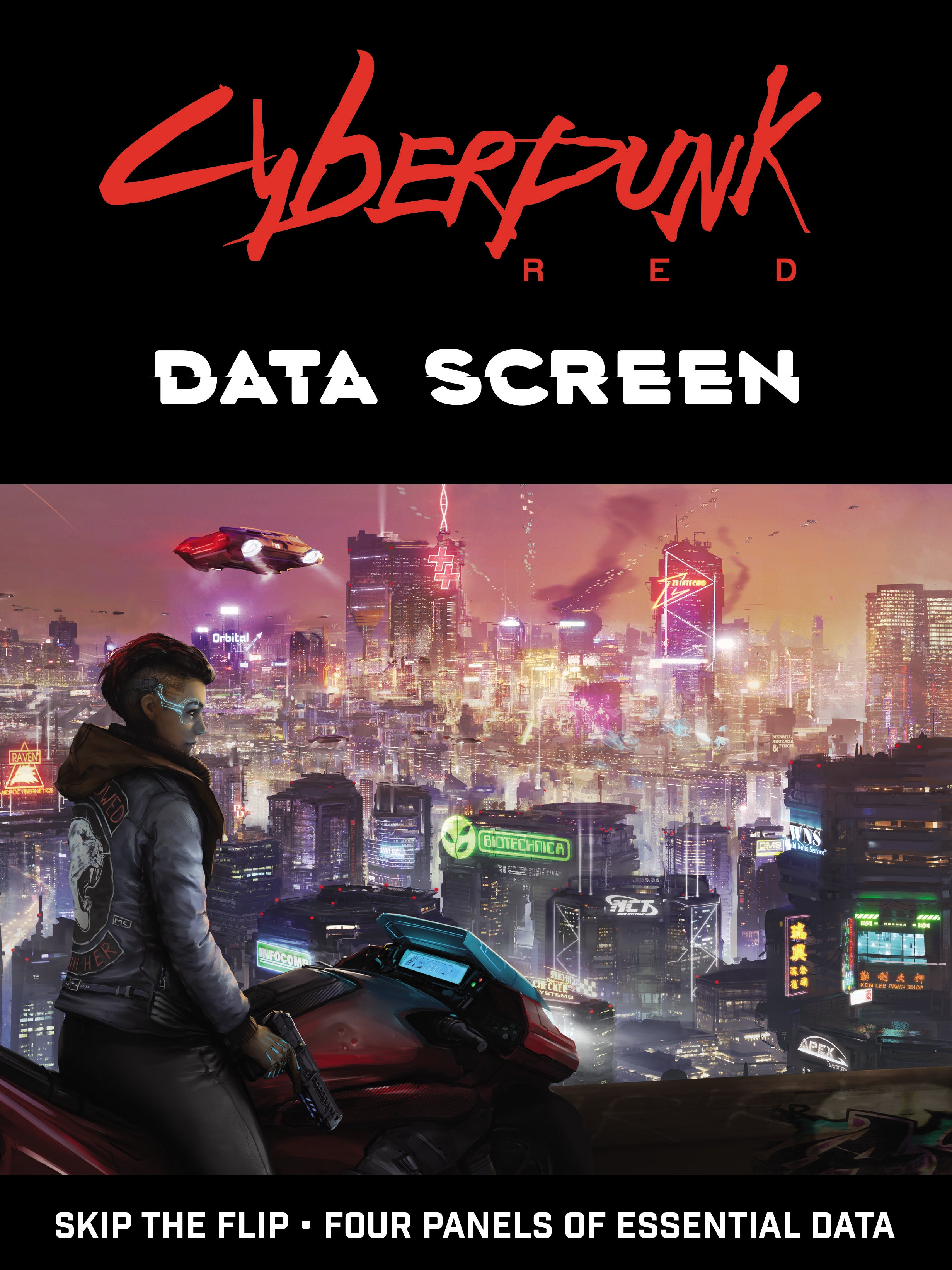 Cyberpunk RED Data Screen