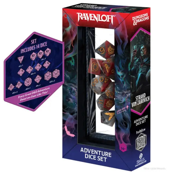 Sirius Dice: Ravenloft Adventure Dice Set