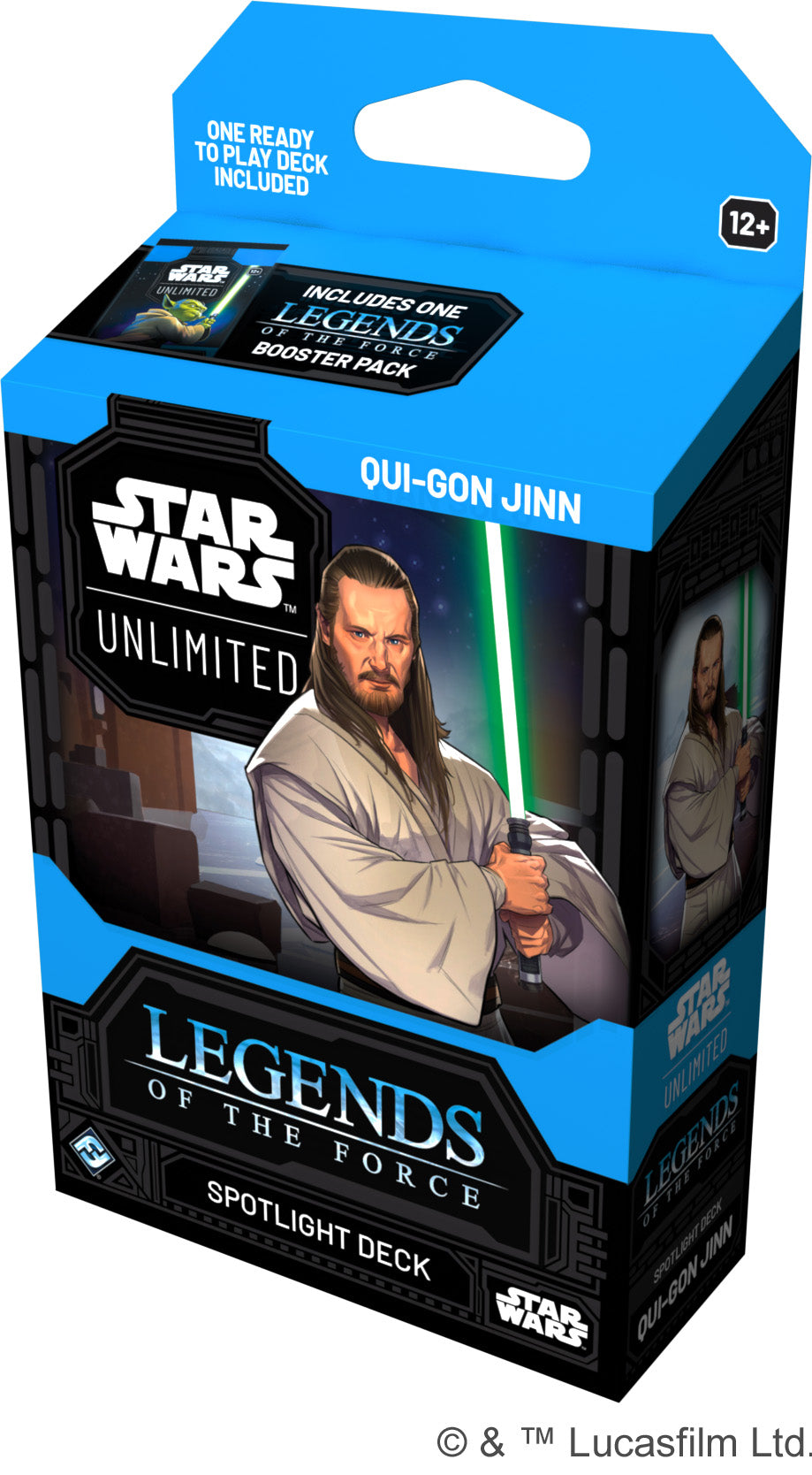 Star Wars Unlimited: Legends of the Force Spotlight Qui-Gon Jinn Deck Star Wars Unlimited: Legends of the Force Spotlight Qui-Gon Jinn Deck