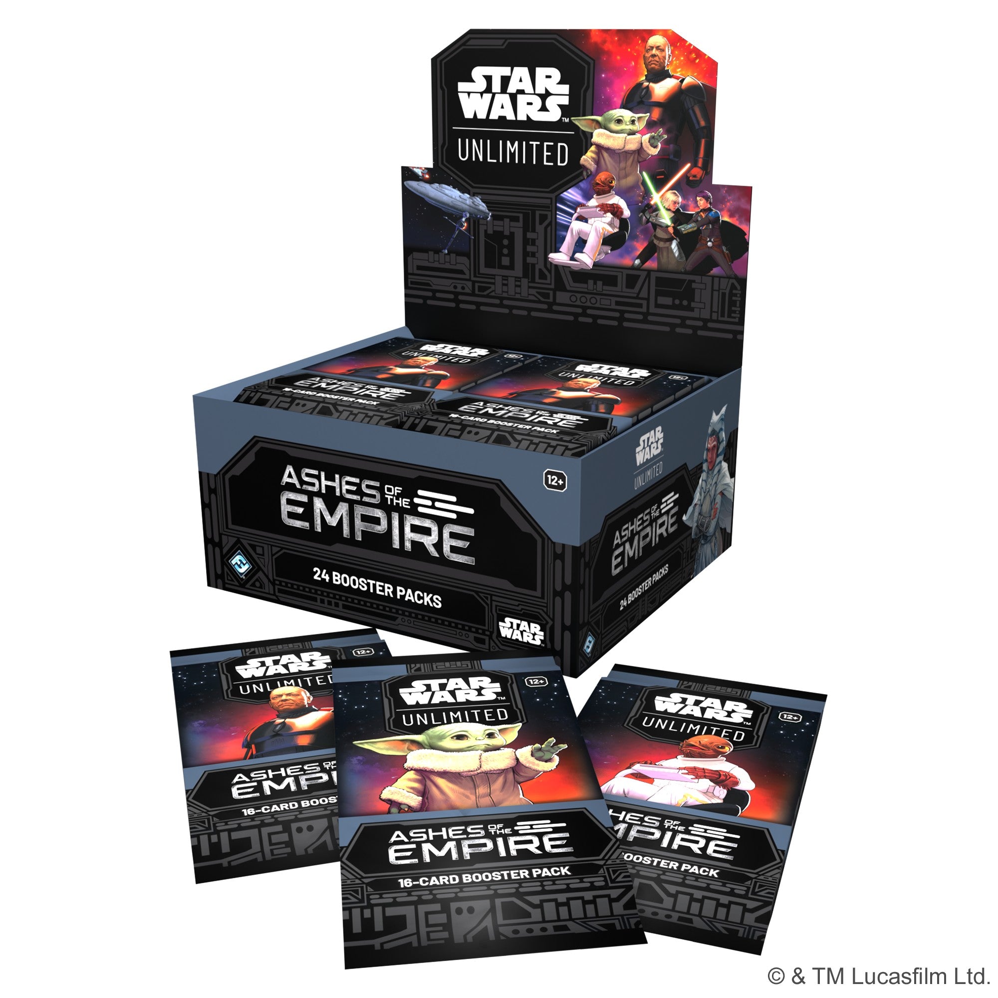 Star Wars Unlimited: Ashes of the Empire - Booster Display (Preorder)