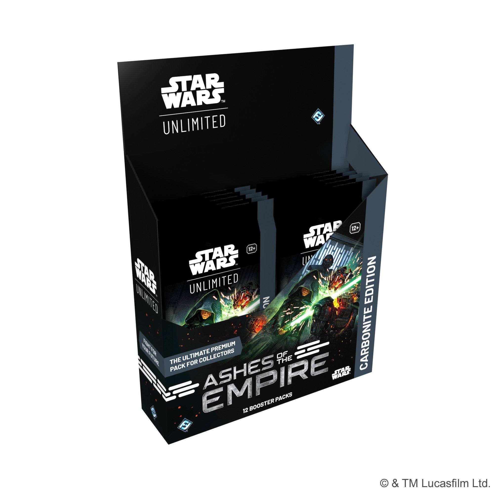 Star Wars Unlimited: Ashes of the Empire - Carbonite Booster Display (Preorder)