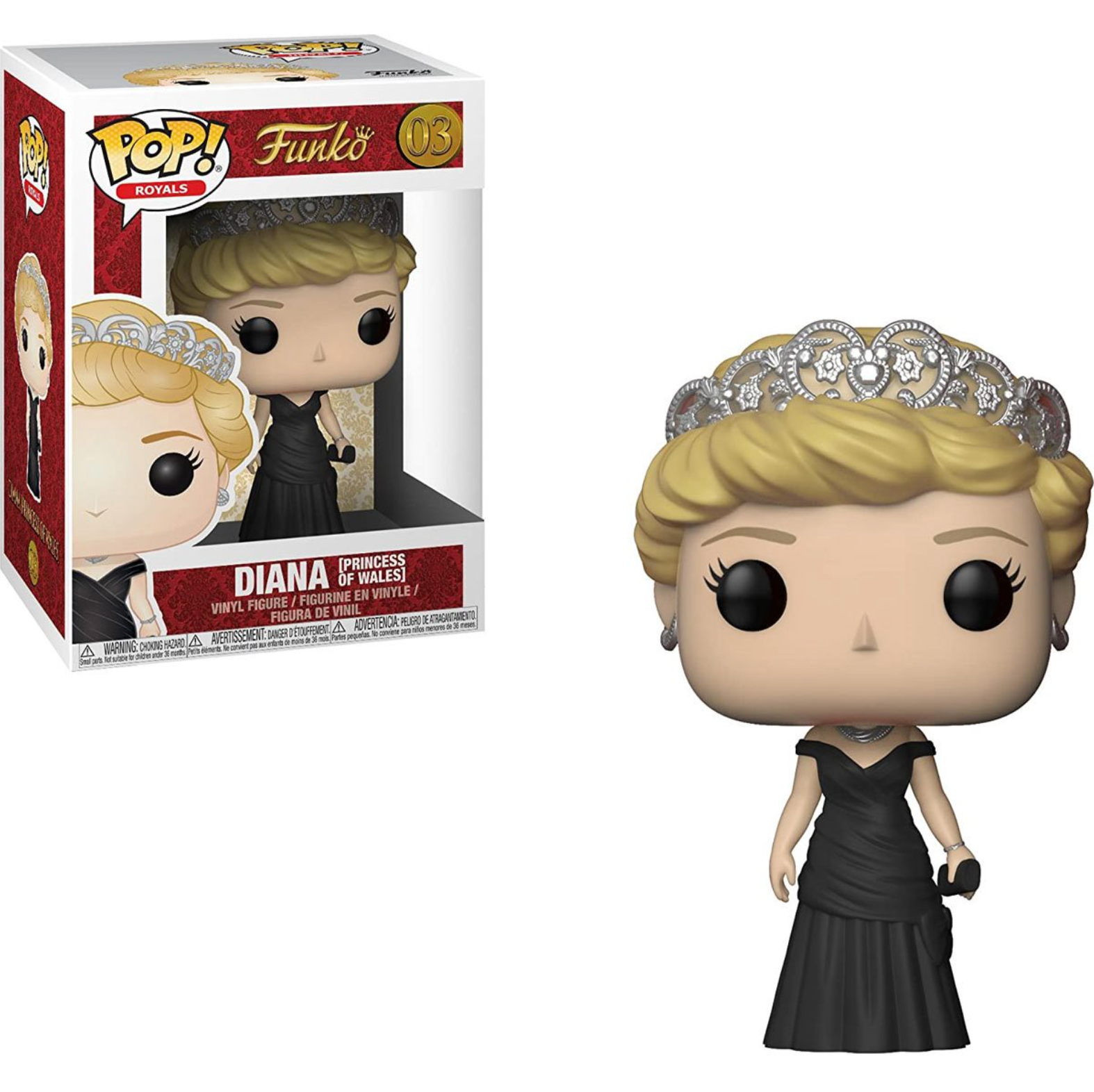 The Royal Family: Princess Diana Pop! Vinyl Figure (03)