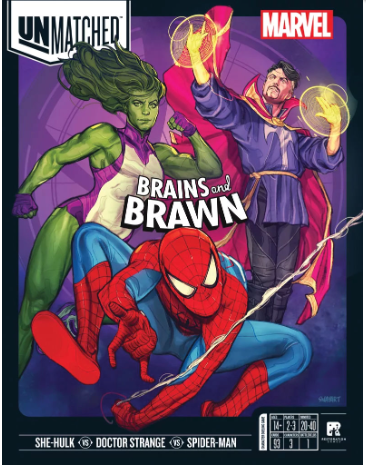 Unmatched: Marvel - Brains and Brawn