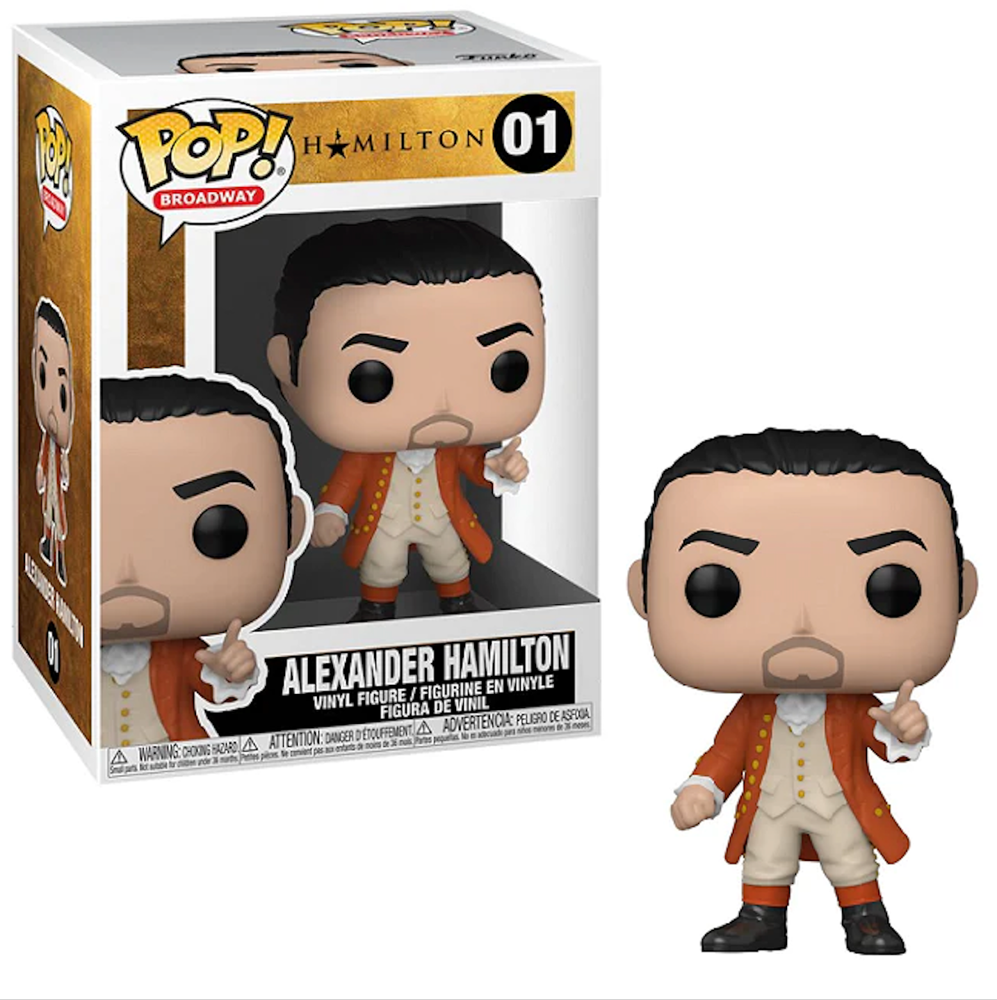 Broadway - Hamilton: Alexander Hamilton Pop! Vinyl Figure (01)