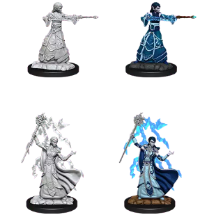 D&D Nolzur's Marvelous Unpainted Miniatures: V2 Elf Female Wizard