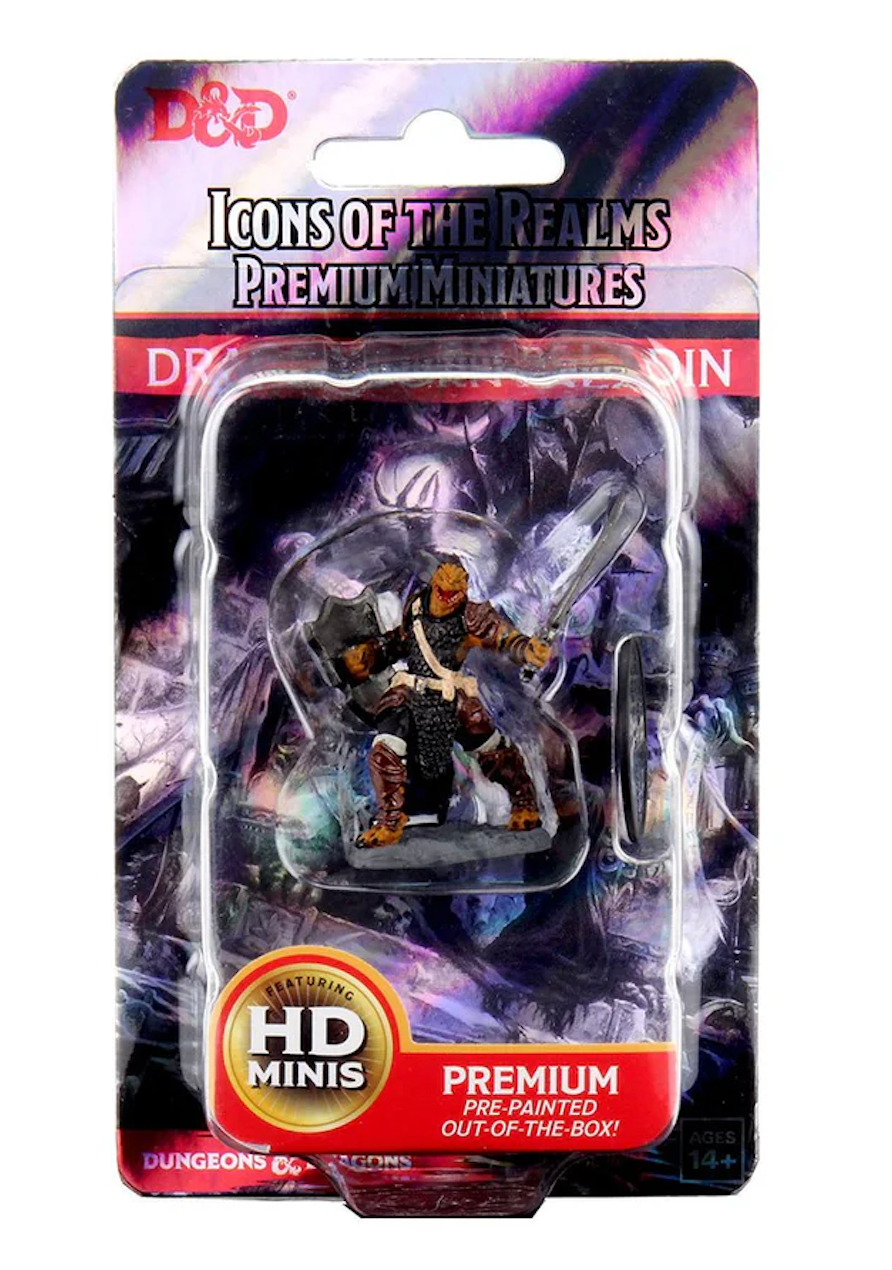 D&D Icons of the Realms: Dragonborn Female Paladin Premium Figure