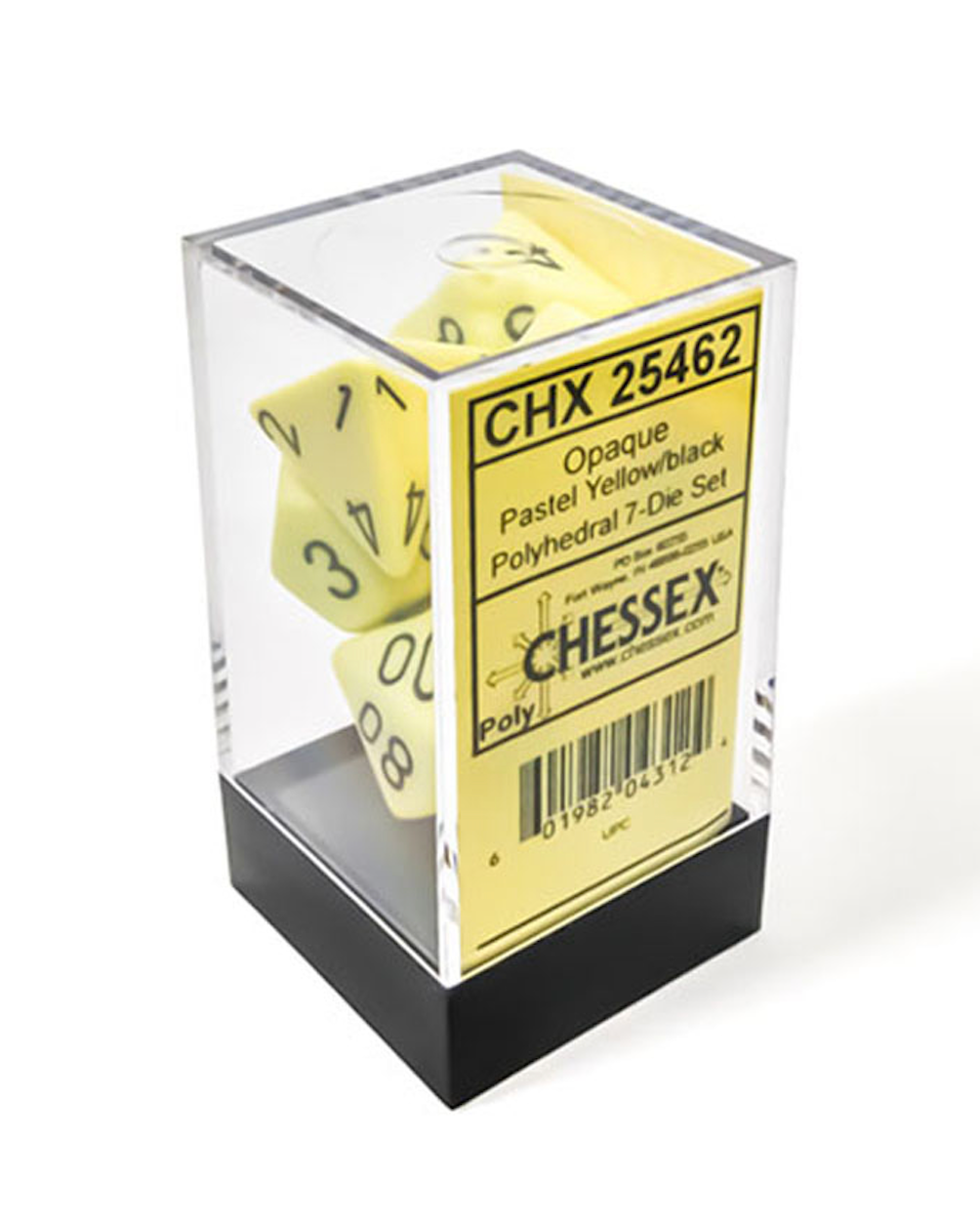 Chessex Opaque Polyhedral 7-Die Set