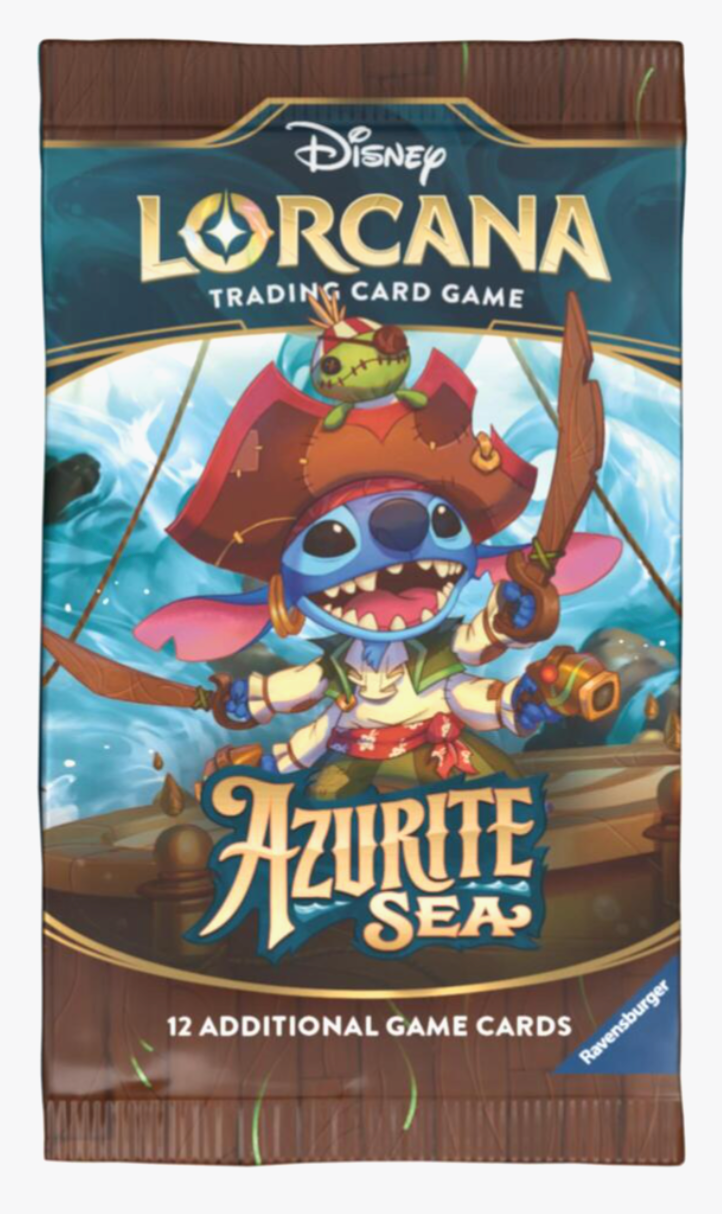 azurite booster box Lorcana Sea Rescue Rangers Azurite Sea Japanese Booster Box