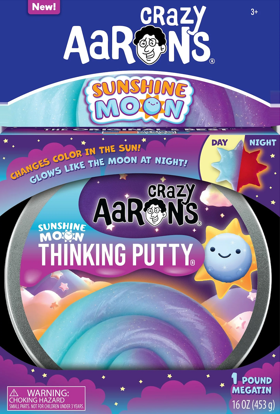 Crazy Aaron's MEGA Thinking Putty - Sunshine Moon