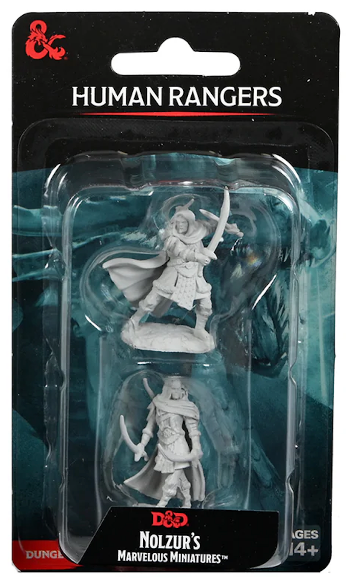 D&D Nolzur's Marvelous Unpainted Miniatures: Human Rangers
