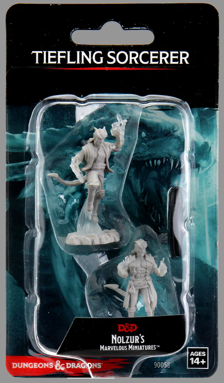 D&D Nolzur's Marvelous Unpainted Miniatures: Tiefling Sorcerer