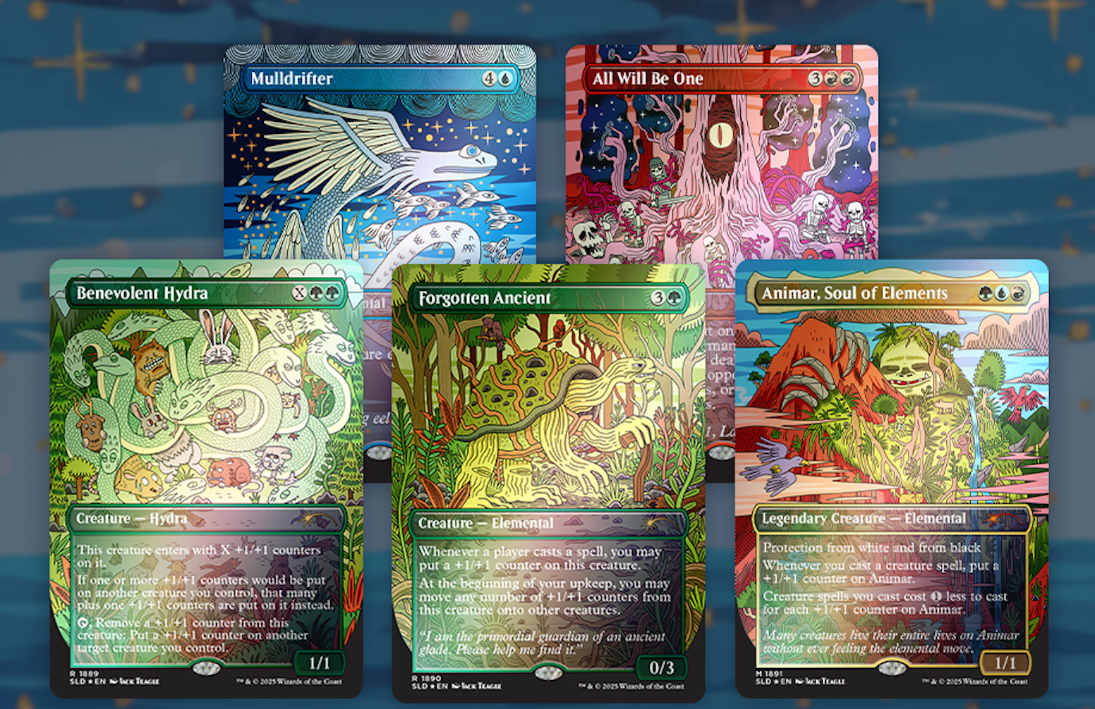Secret Lair Drop Series: Animar & Friends (Rainbow Foil Edition) Secret Lair Drop Series: Animar & Friends (Rainbow Foil Edition)