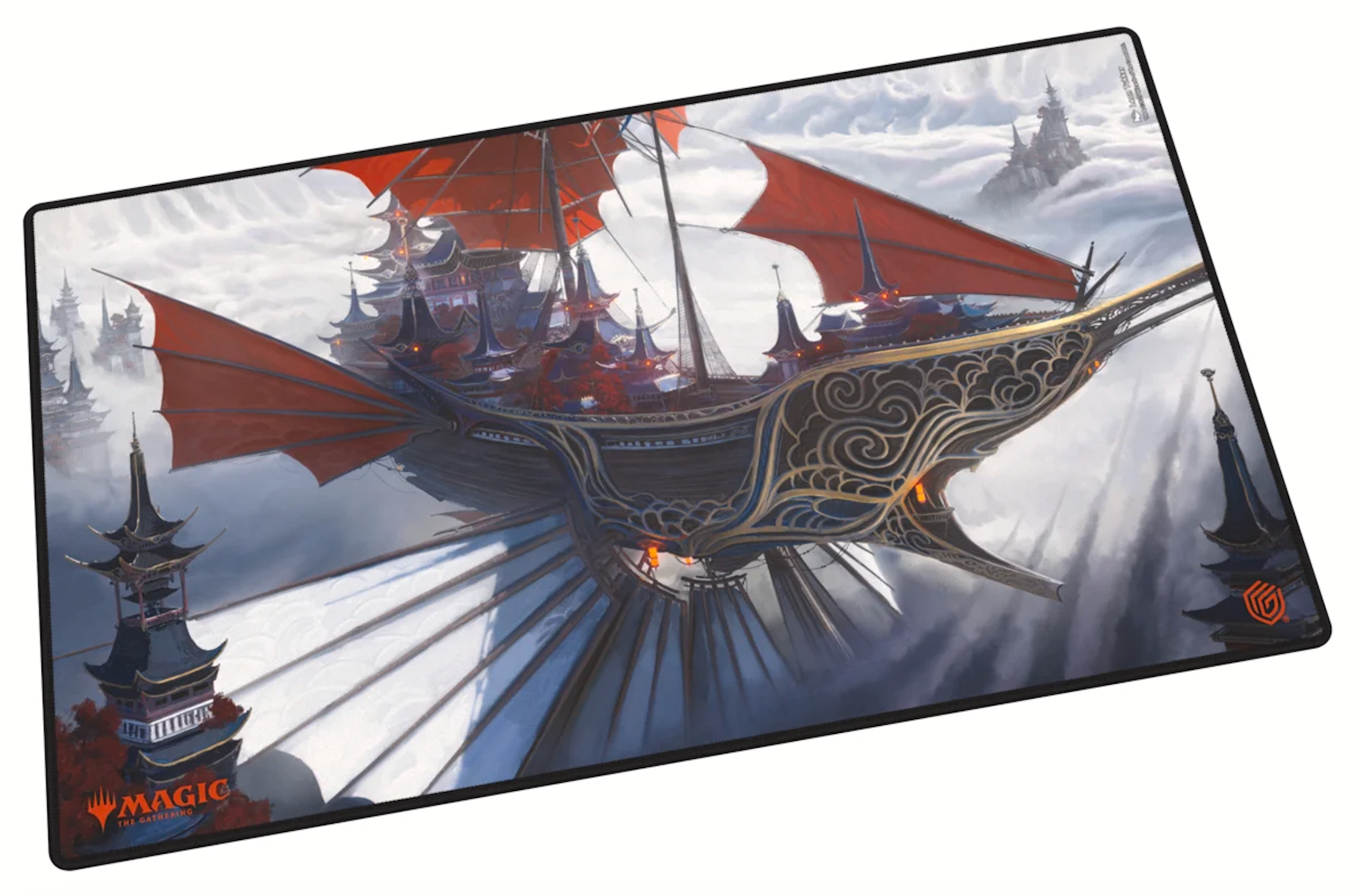 Magic the Gathering Playmat: Tarkir Dragonstorm - Mystic Monastery