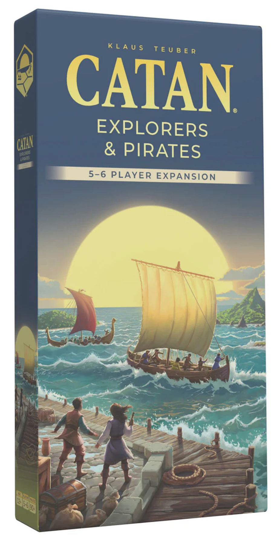 CATAN®  (6th Edition) – Explorers & Pirates 5-6 Player Expansion