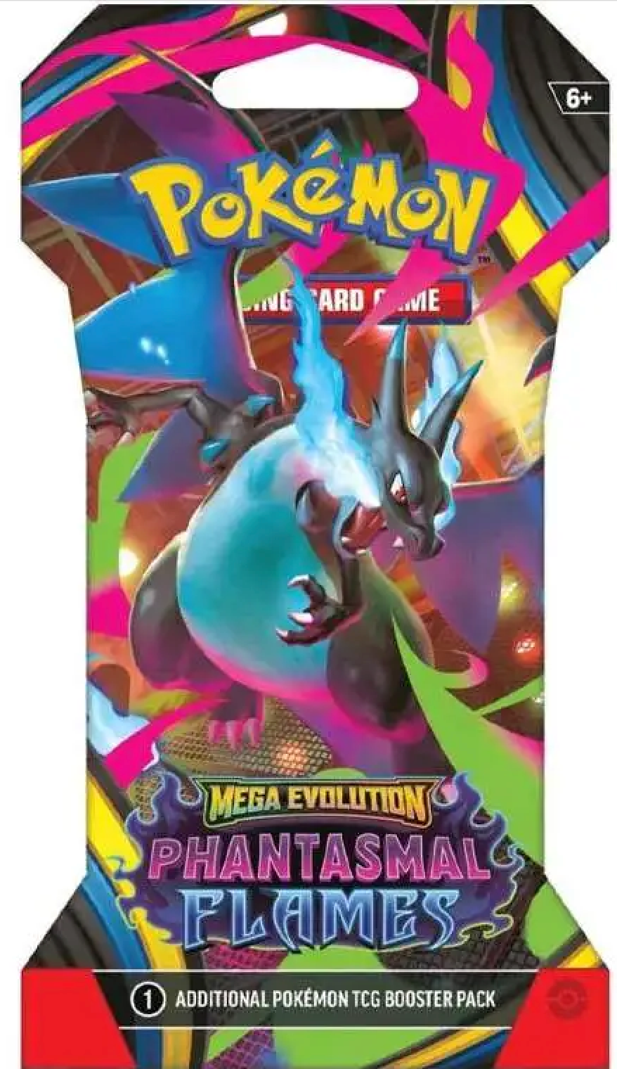 Mega Evolution: Phantasmal Flames - Sleeved Booster Pack (Preorder)