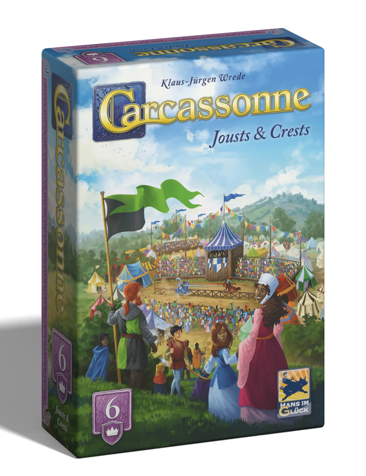 Carcassonne: Exp 6 (V3.1) - Jousts & Crests
