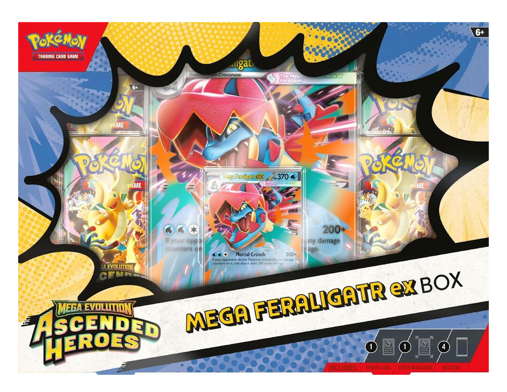 mega evolution booster box card Pokemon Mega Evolution Ascended Heroes Mega ex Box