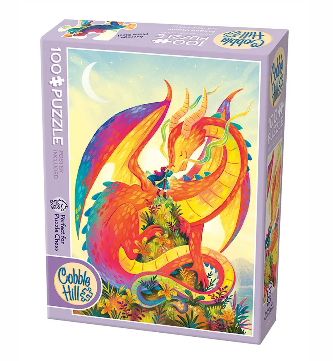 Rainbow Dragon (100 pc puzzle)