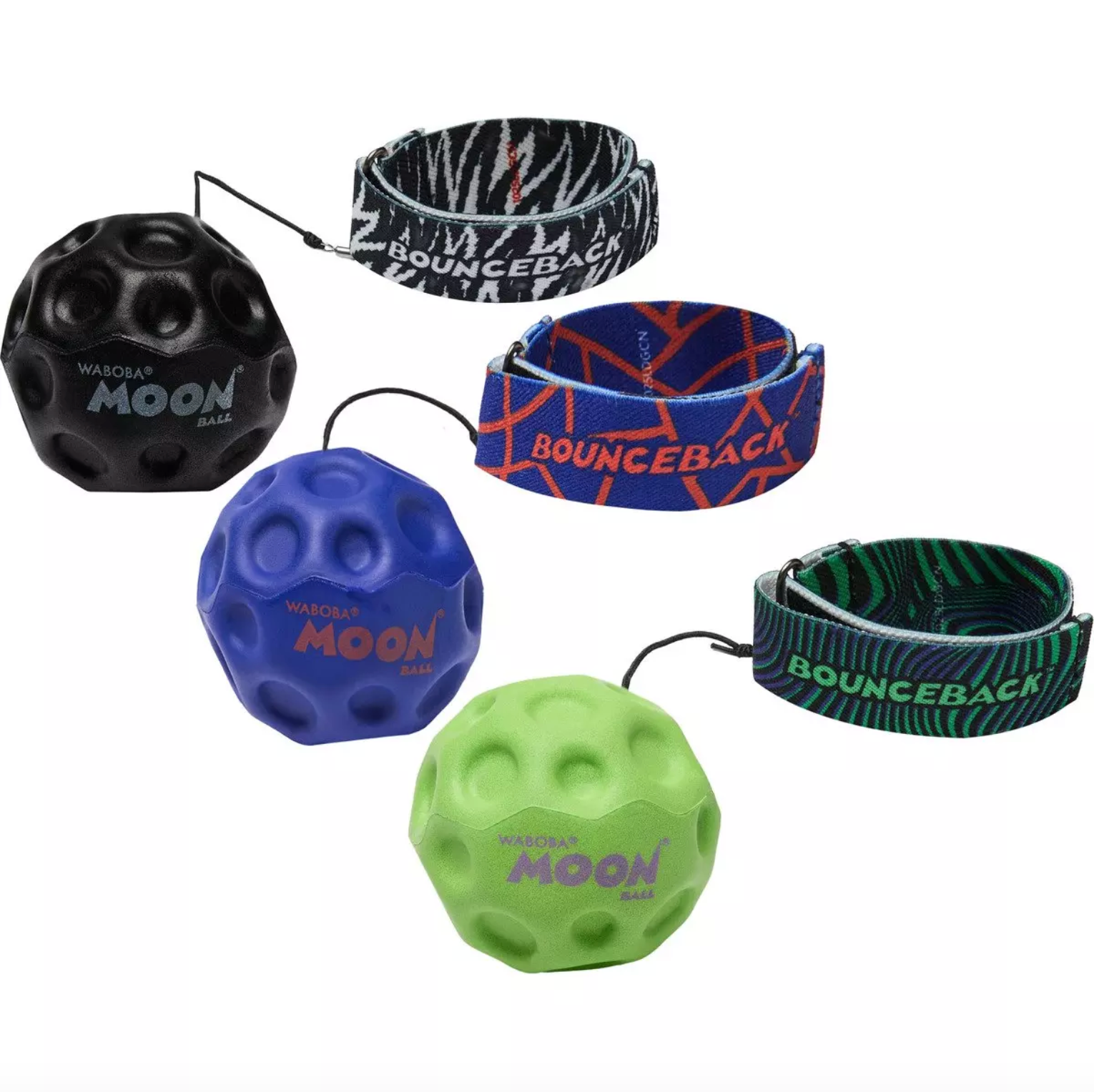 Solid Bounceback X Moon Ball (Assorted Colors)