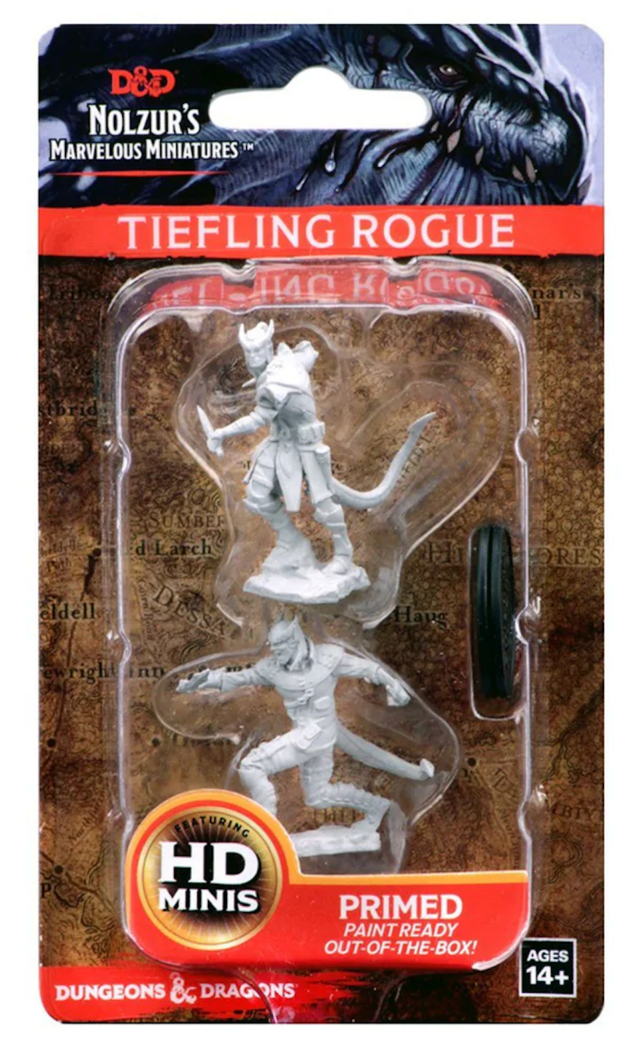 D&D Nolzur's Marvelous Miniatures: Tiefling Male Rogue