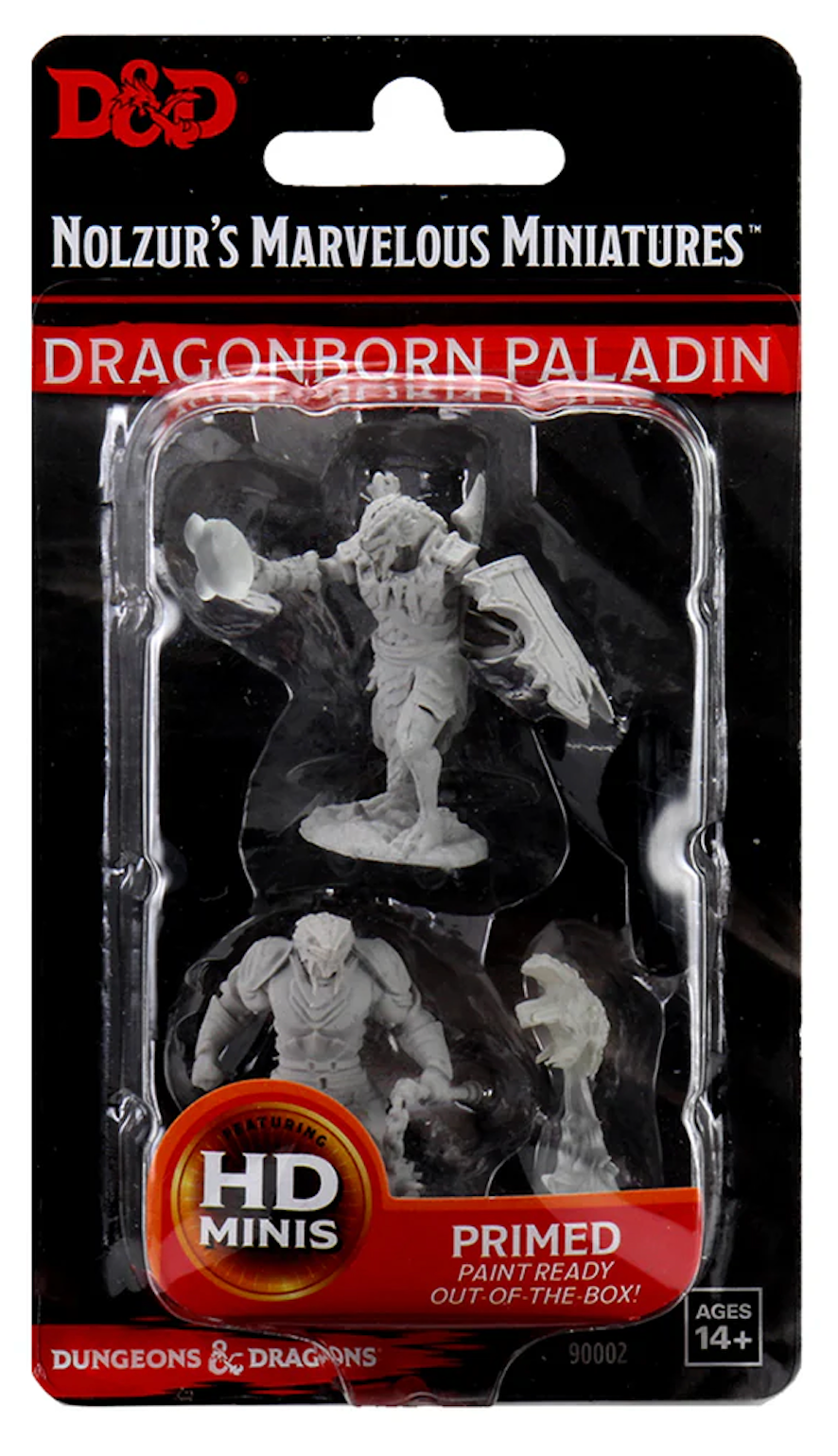 D&D Nolzur's Marvelous Miniatures: Dragonborn Male Paladin
