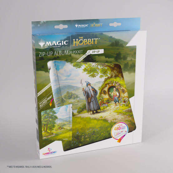 Gamegenic The Hobbit Zip-Up Album: 18-Pocket