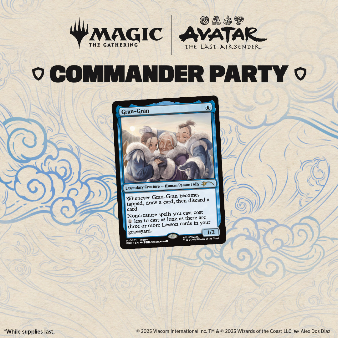 (Plainfield) Avatar: The Last Airbender Commander Party (December)