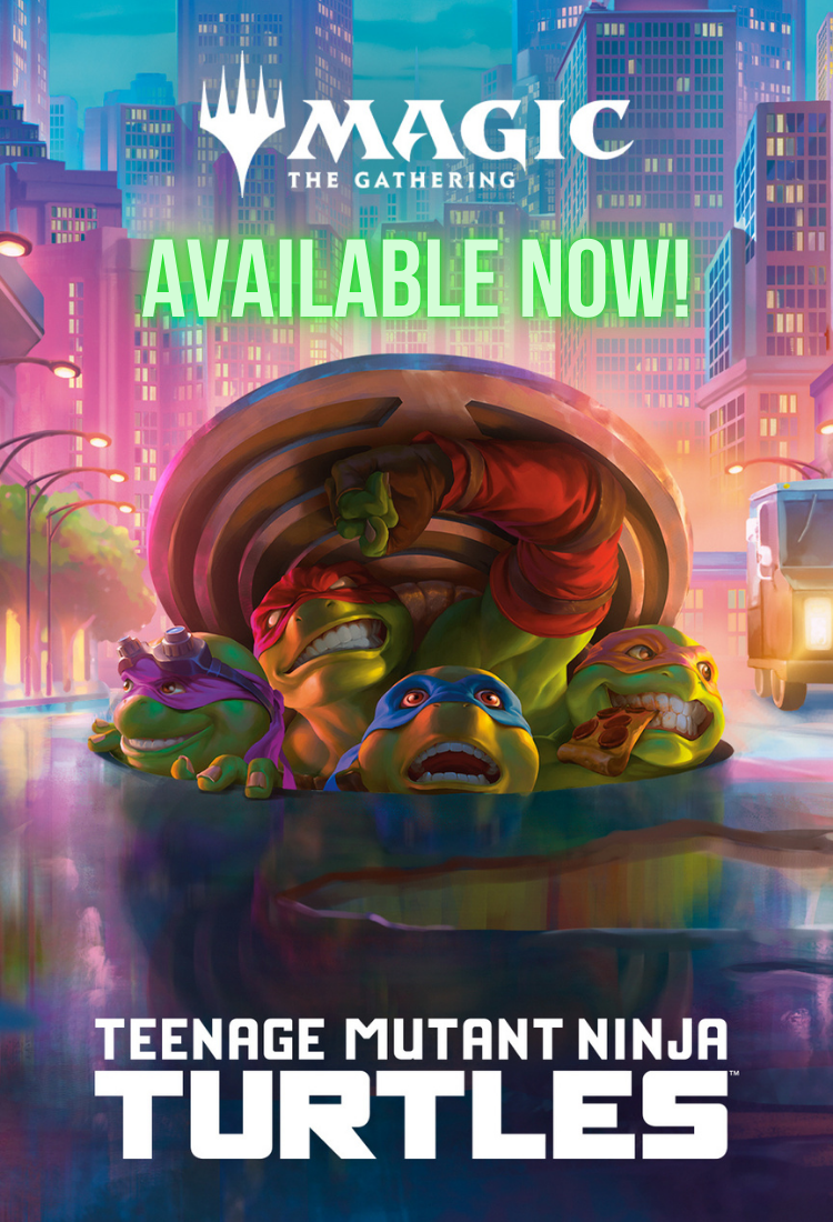 Magic the Gathering Teenage Mutant Ninja Turtles Available Now!