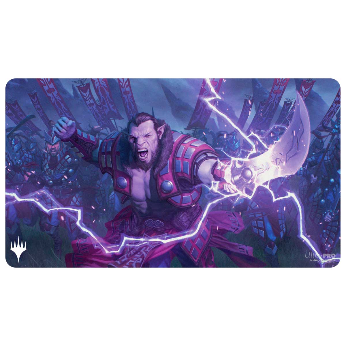 Magic the Gathering Playmat: Tarkir Dragonstorm - Zurgo Stormrender