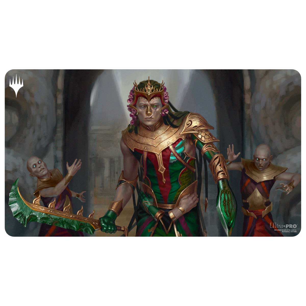 Magic the Gathering Playmat: Tarkir Dragonstorm - Kotis, Sibsig Champion