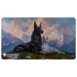 Magic the Gathering Holofoil Playmat: Commander Series - Rin & Seri, Inseparable