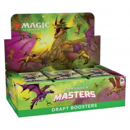Commander Masters - Draft Booster Box Commander Masters - Draft Booster Box