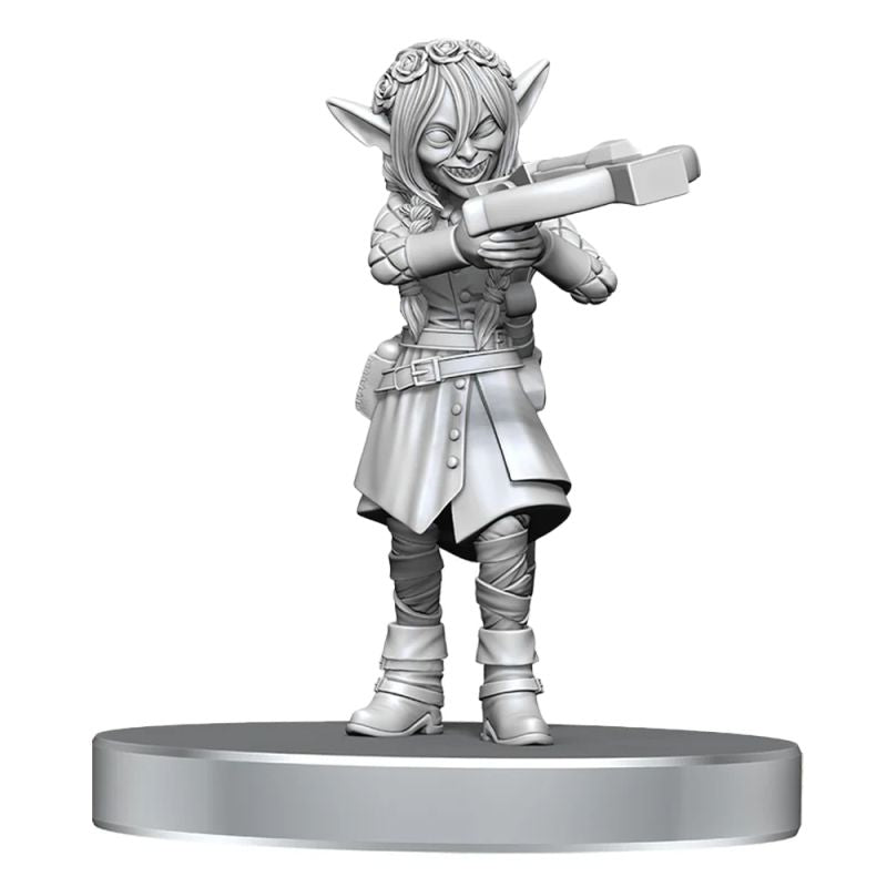 D&D Critical Role Unpainted Miniatures: Veth Brenatto & Nott the Brave