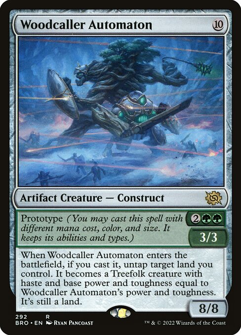 BRO: Woodcaller Automaton