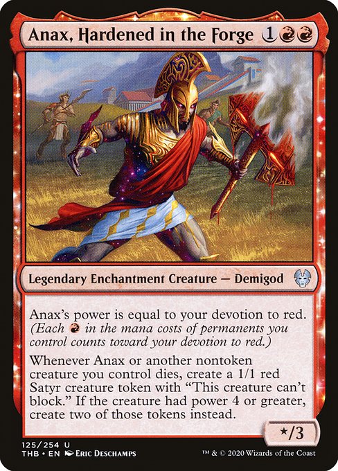 THB: Anax, Hardened in the Forge