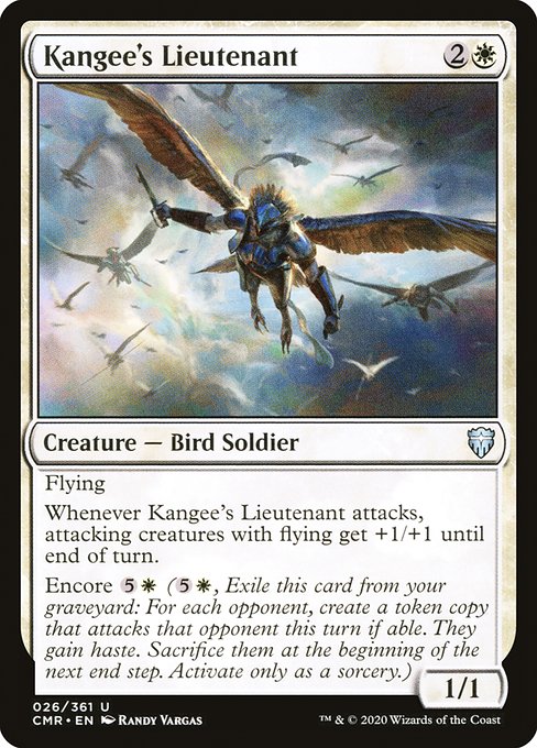 CMR: Kangee's Lieutenant (Foil)