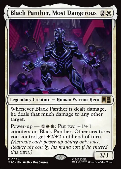 MSC: Black Panther, Most Dangerous (Foil)