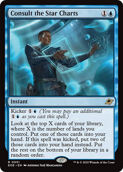 eoe cards mtg EOE: Consult the Star Charts (Foil)