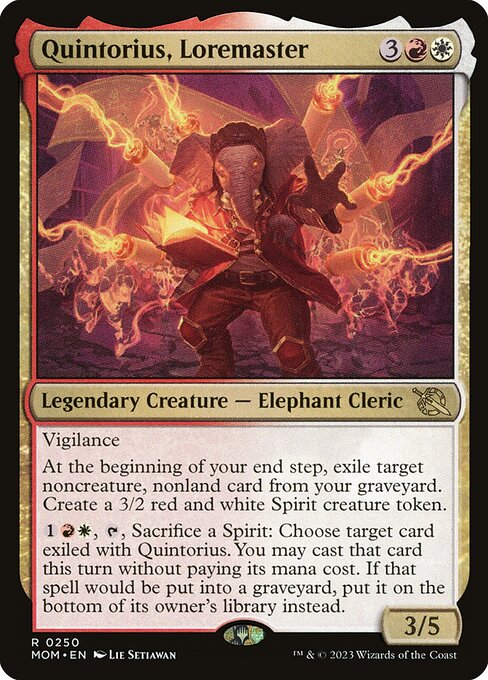 MOM: Quintorius, Loremaster