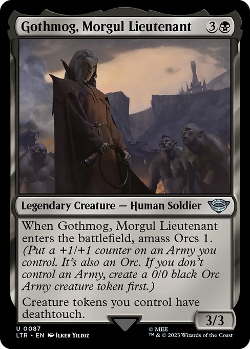 LTR: Gothmog, Morgul Lieutenant (Foil)