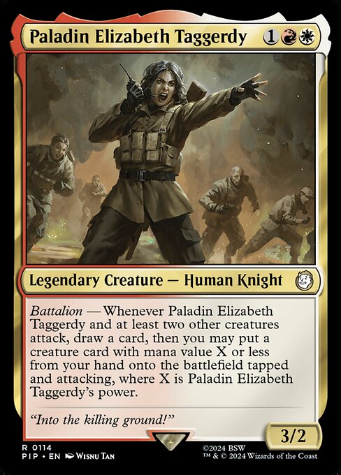 PIP: Paladin Elizabeth Taggerdy (Foil)