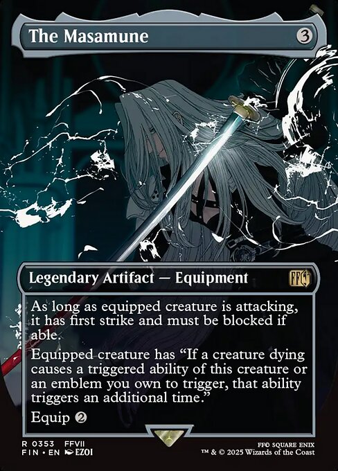 FIN: The Masamune (Borderless) (Foil)