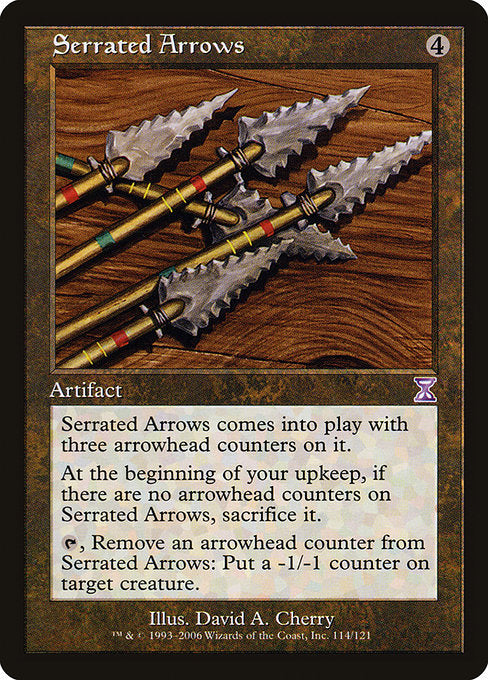 TSB: Serrated Arrows (Foil)