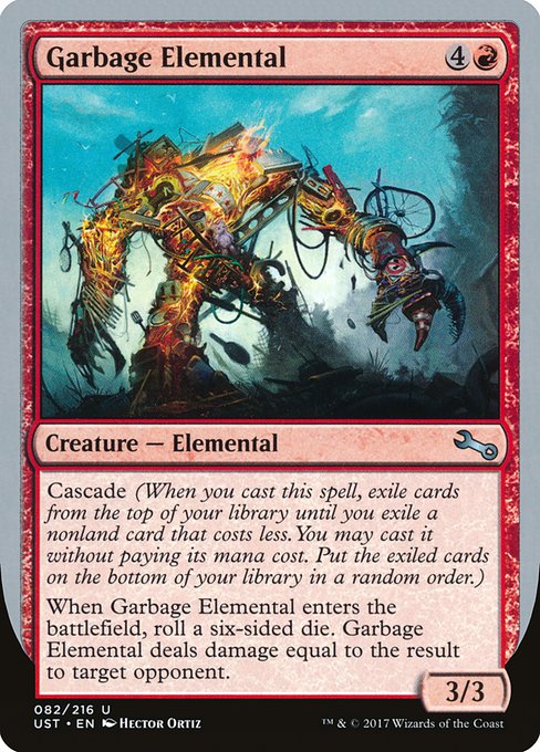 UST: Garbage Elemental (D) (Foil)