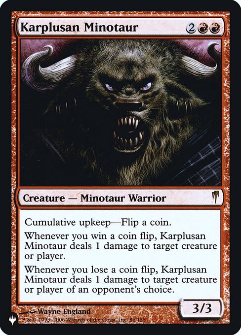 PLST: Karplusan Minotaur (Foil)