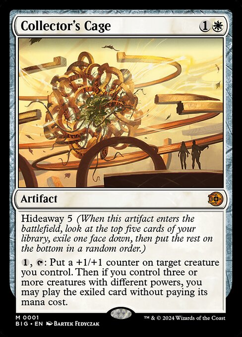 BIG: Collector's Cage