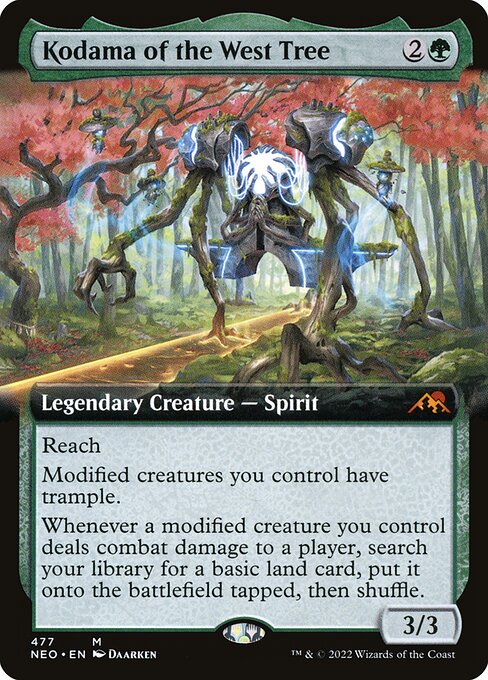 NEO: Kodama of the West Tree (Extended Art) (Foil)