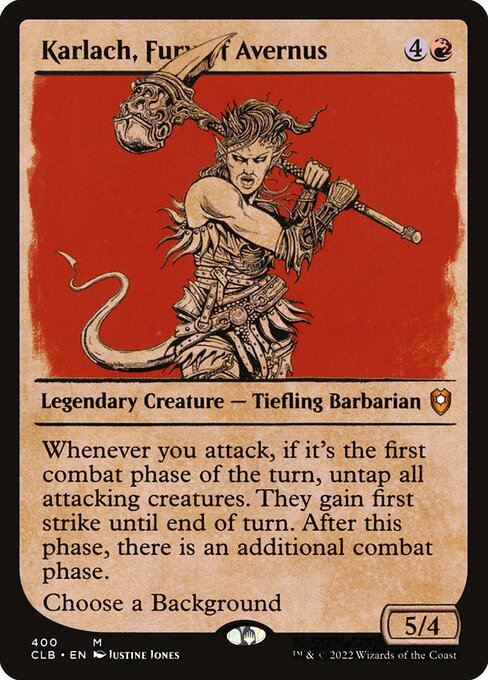 CLB: Karlach, Fury of Avernus (Showcase) (Foil)
