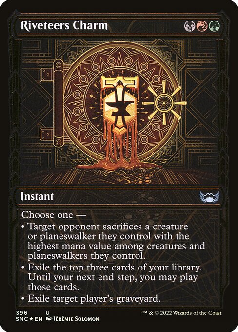 SNC: Riveteers Charm (Gilded Foil)